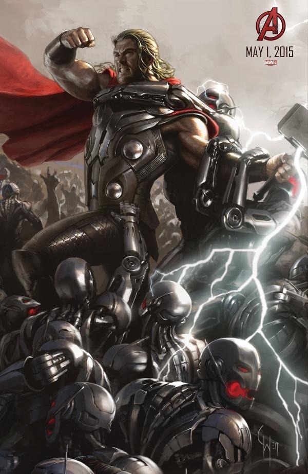 SDCC 14: concept art poster de Thor