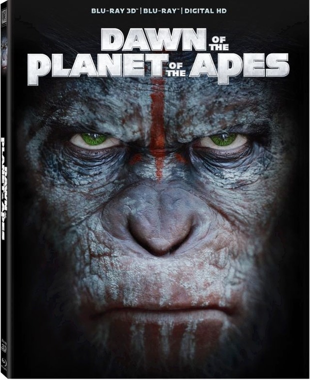 Dawn of the Planet of the Apes: carátula de la versión 3D de USA