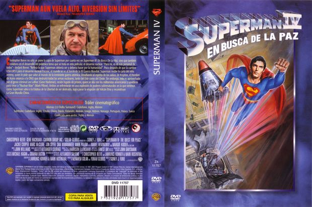 ¿Hay manera de ver Superman IV con doblaje original?