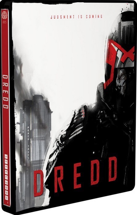 Steelbook de Dredd para Canadá.