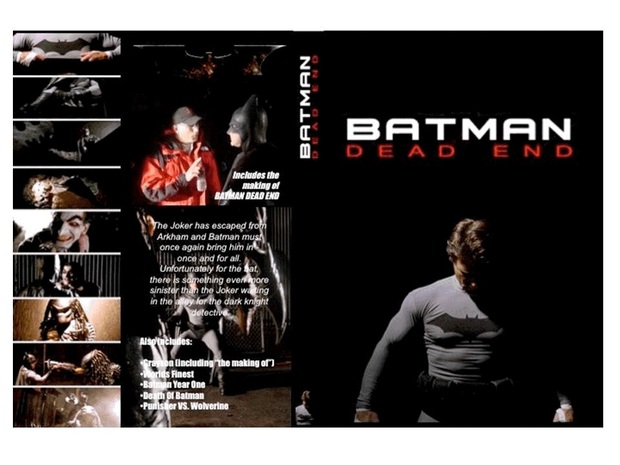 Mis carátulas... para el corto de Batman Dead End (en DVD)