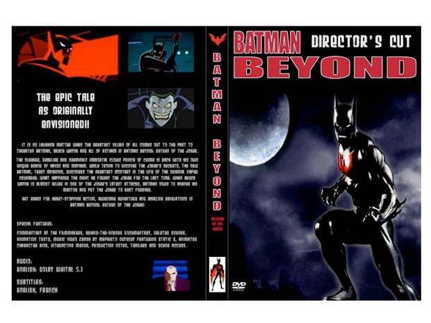 Mis carátulas... para la peli de dibujos Batman Beyond (en DVD)