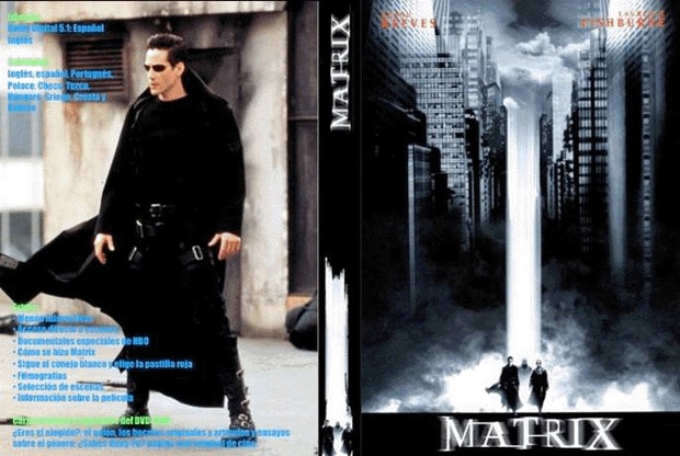 Mis carátulas... para Matrix (en DVD)