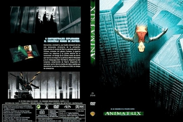 Mis carátulas... para Animatrix (en DVD)