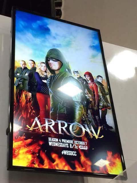 Poster a Baja Calidad De La 4a Temporada de Arrow