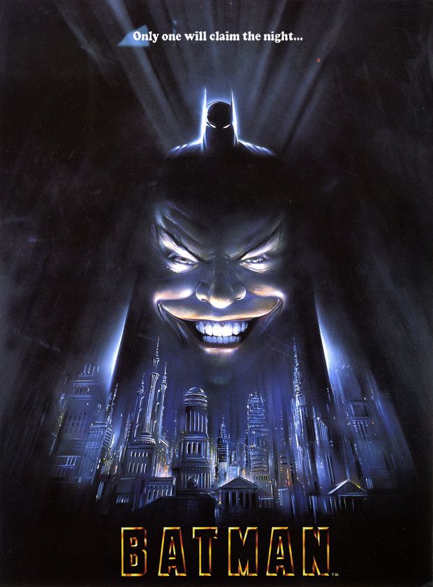 Poster Batman 1989 ,similar al de Spiderguy pero no el mismo