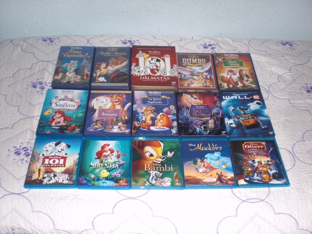 Mi colección de películas de animación Disney 