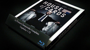 Fotografías del Digipak de House of Cards primera temporada en Blu-ray