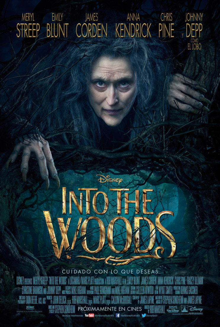 Into the Woods de Disney; cartel español e imágenes 1