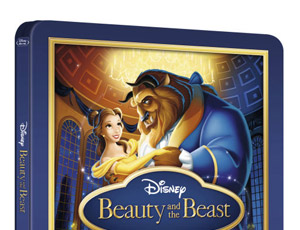 Steelbook de La Bella y la Bestia en 3D y 2D exclusivo de Zavvi