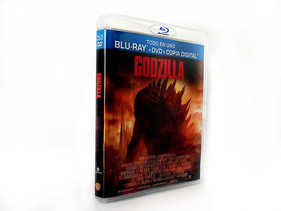 Reportaje fotográfico de Godzilla (2014) en Blu-ray 1
