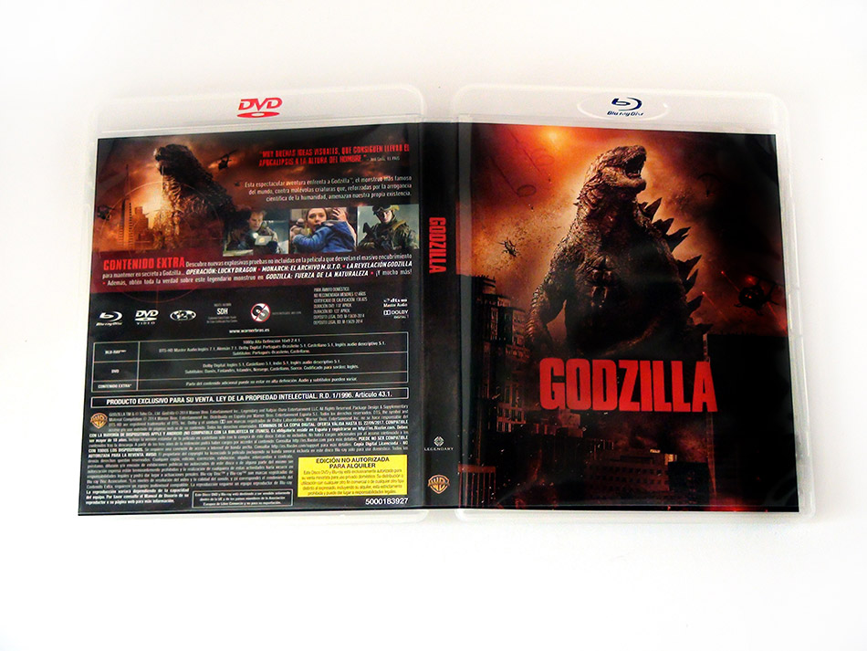 Reportaje fotográfico de Godzilla (2014) en Blu-ray 12