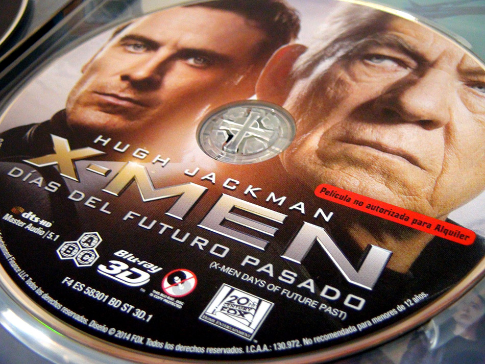 Fotografías del FuturePak de X-Men: Días del Futuro Pasado en Blu-ray 15