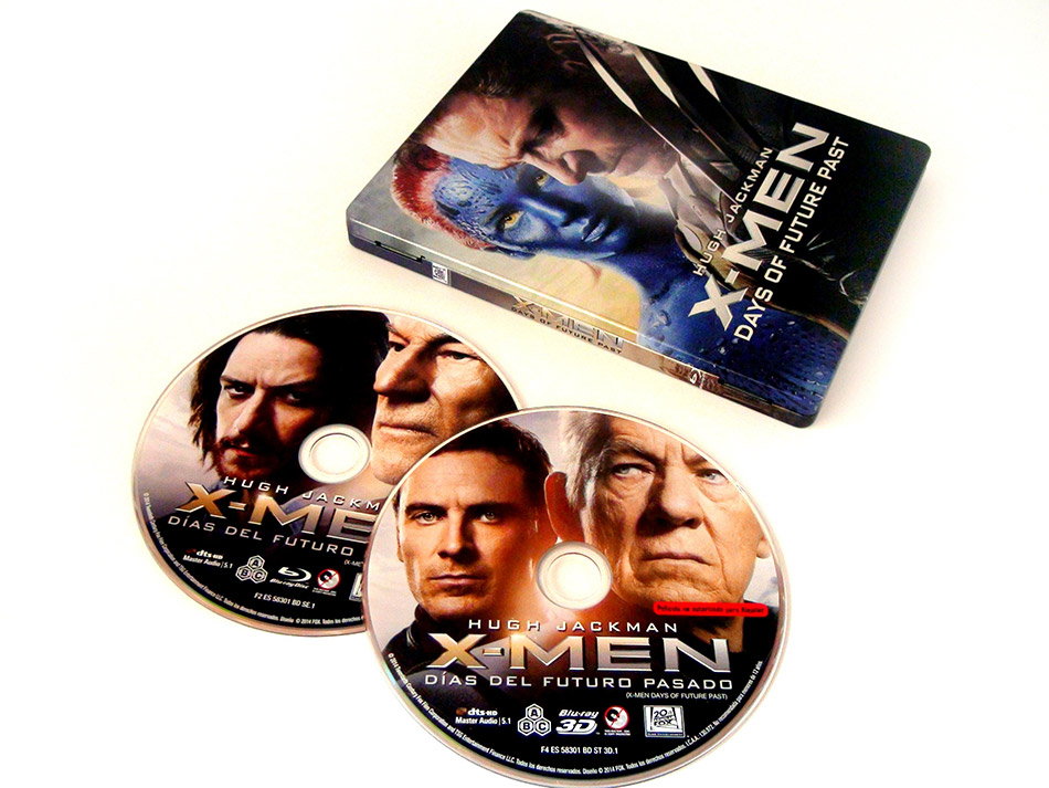 Fotografías del FuturePak de X-Men: Días del Futuro Pasado en Blu-ray 20