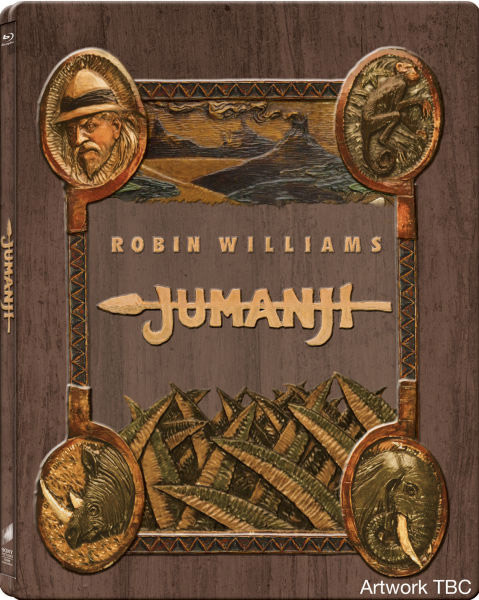 Steelbook de Jumanji exclusivo de Zavvi