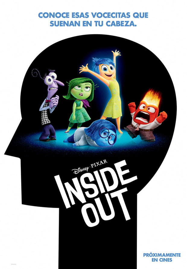 Póster para España de Inside Out