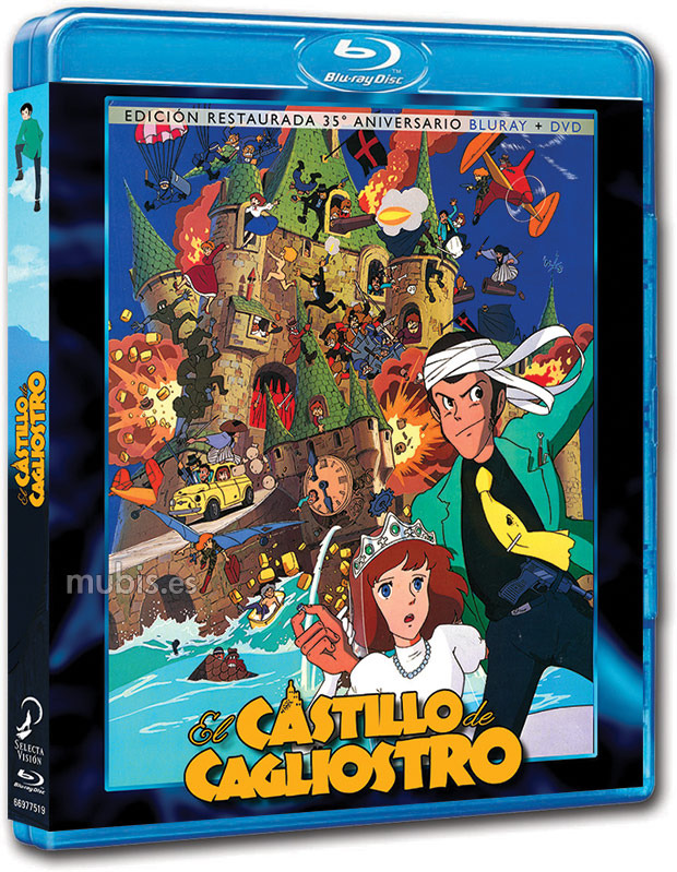 Más información de El Castillo de Cagliostro en Blu-ray