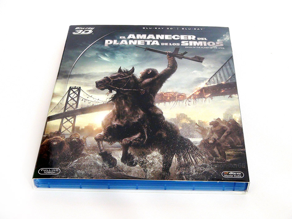 Fotografías de El Amanecer del Planeta de los Simios en Blu-ray 3D 4