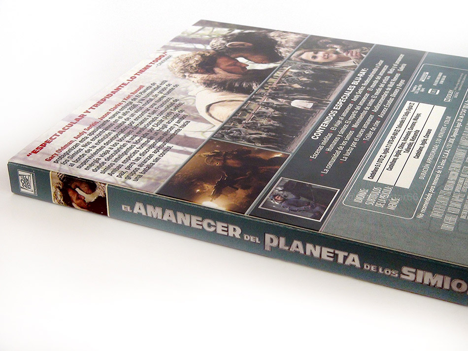 Fotografías de El Amanecer del Planeta de los Simios en Blu-ray 3D 7