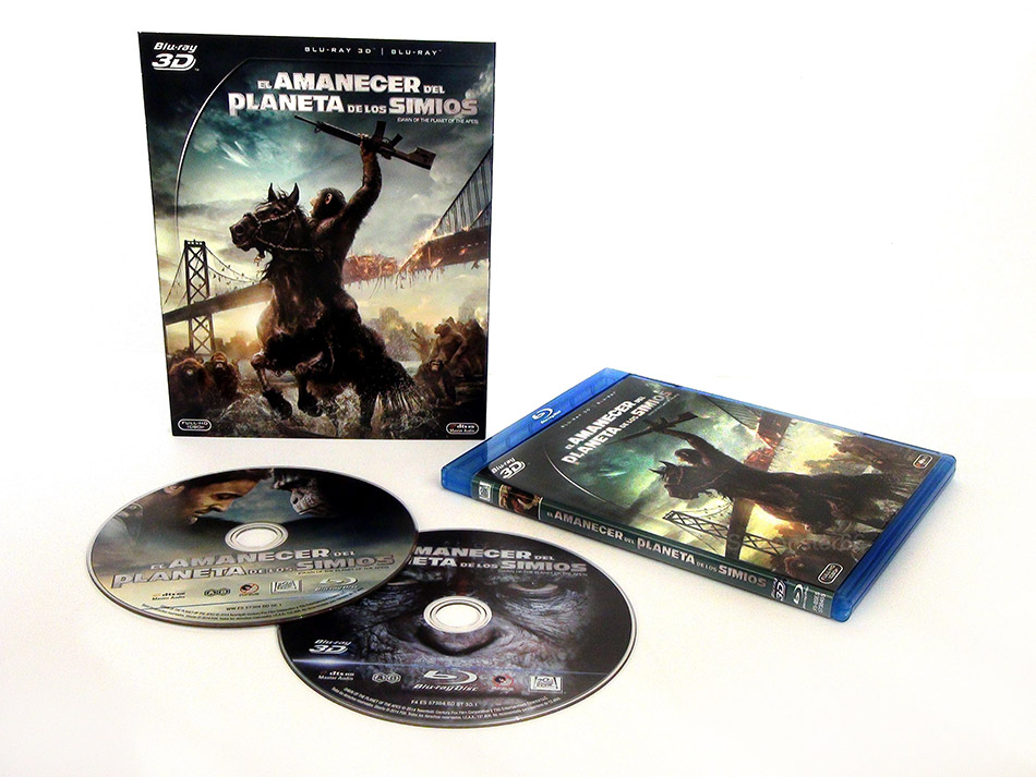 Fotografías de El Amanecer del Planeta de los Simios en Blu-ray 3D 14