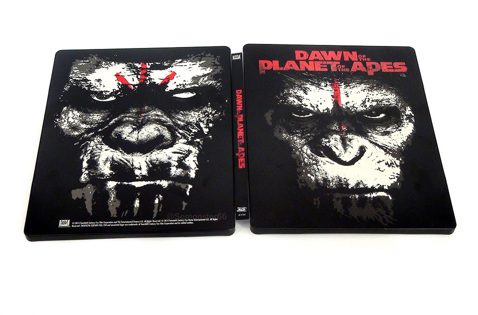 Fotografías del Steelbook de El Amanecer del Planeta de los Simios en Blu-ray 11