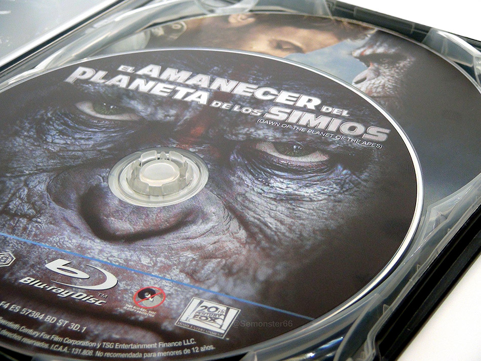 Fotografías del Steelbook de El Amanecer del Planeta de los Simios en Blu-ray 14