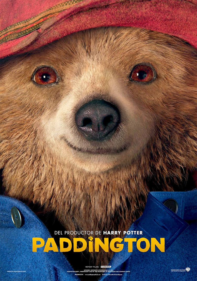 Tráiler oficial y póster de Paddington para España