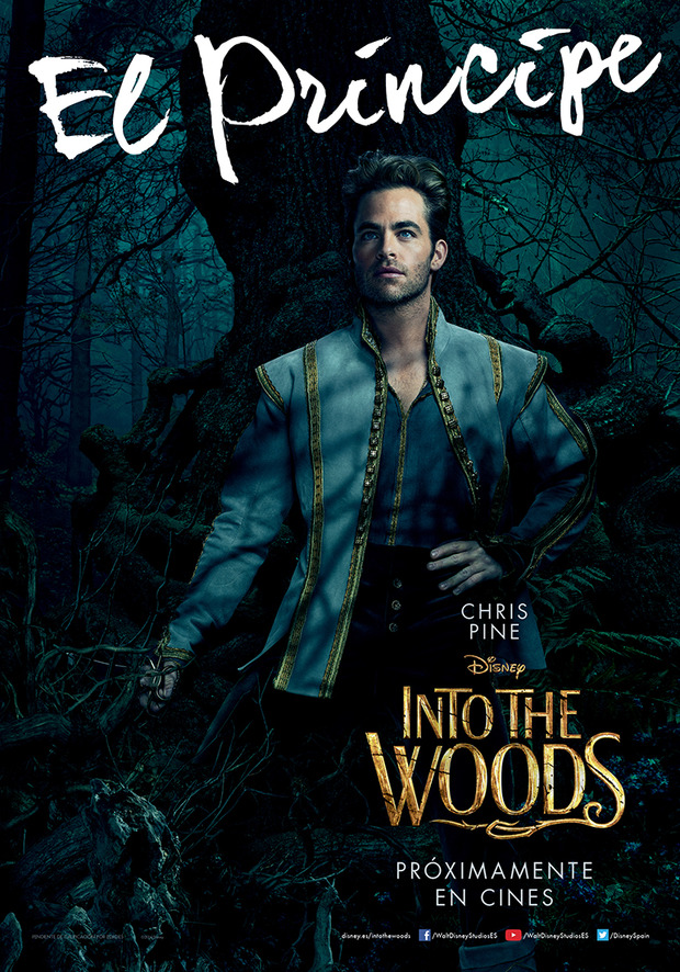 Carteles de personajes de Into the Woods 6