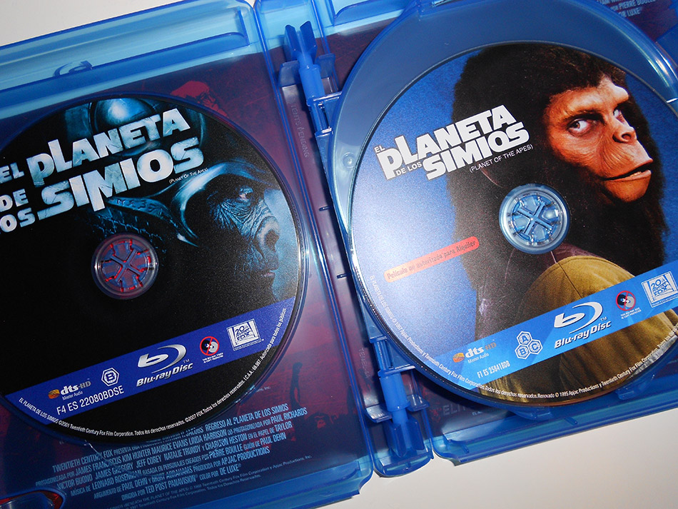 Fotografías del busto de César de El Planeta de los Simios en Blu-ray 19