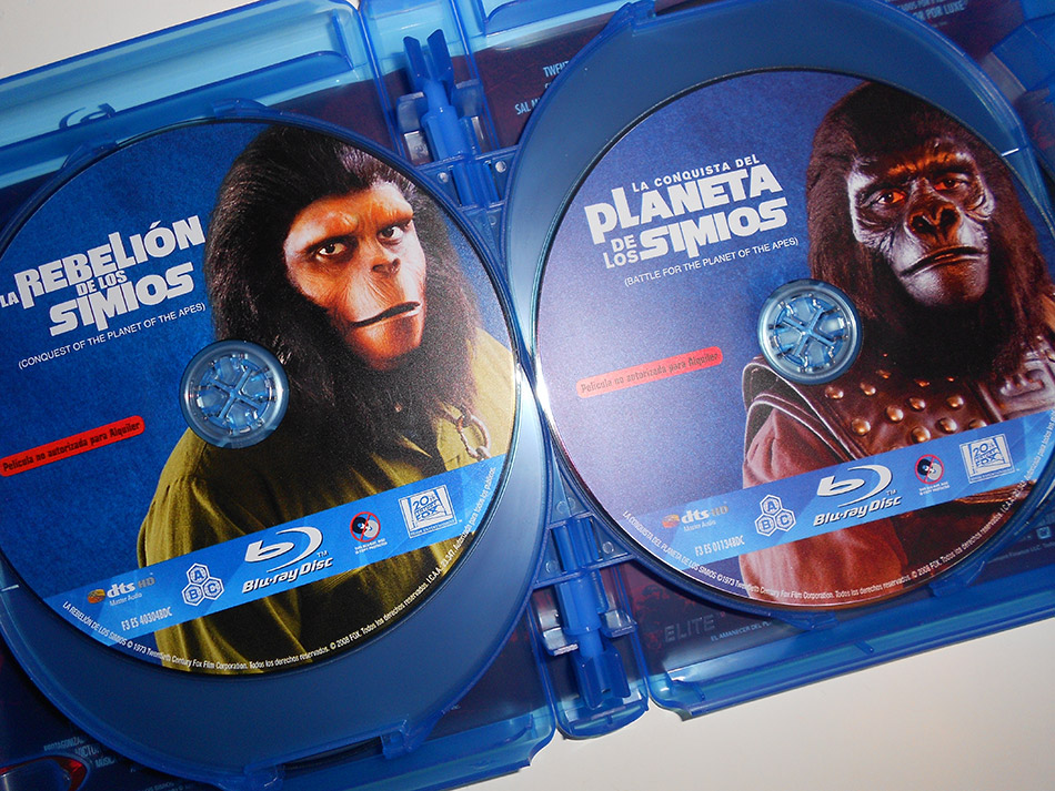 Fotografías del busto de César de El Planeta de los Simios en Blu-ray 21