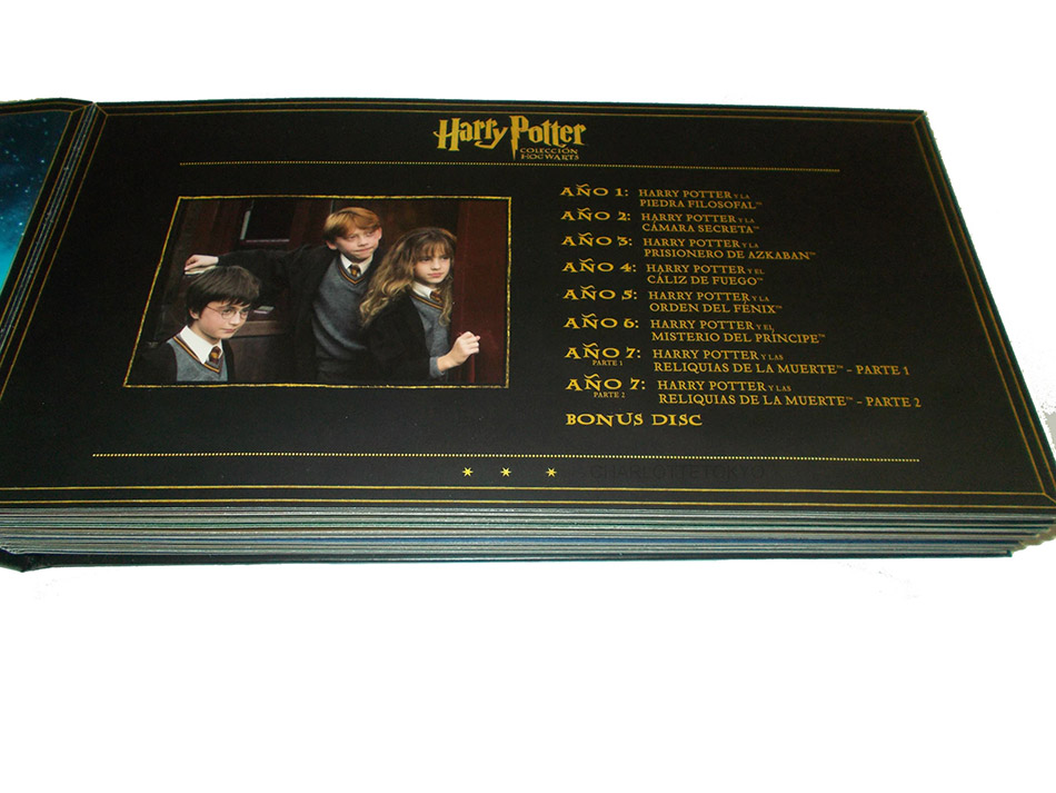 Fotografías de la Colección Hogwarts de Harry Potter en Blu-ray 16