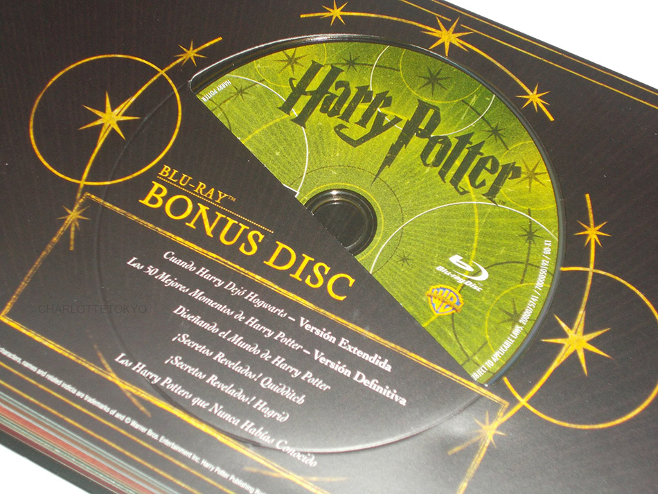 Fotografías de la Colección Hogwarts de Harry Potter en Blu-ray