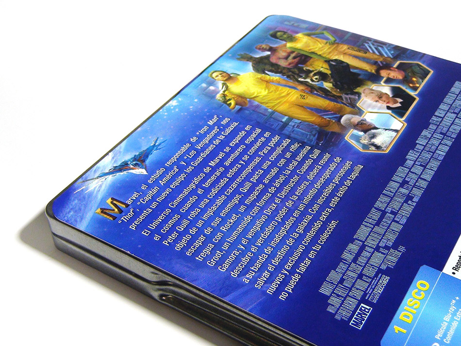 Fotografías del Steelbook de Guardianes de la Galaxia en Blu-ray 7