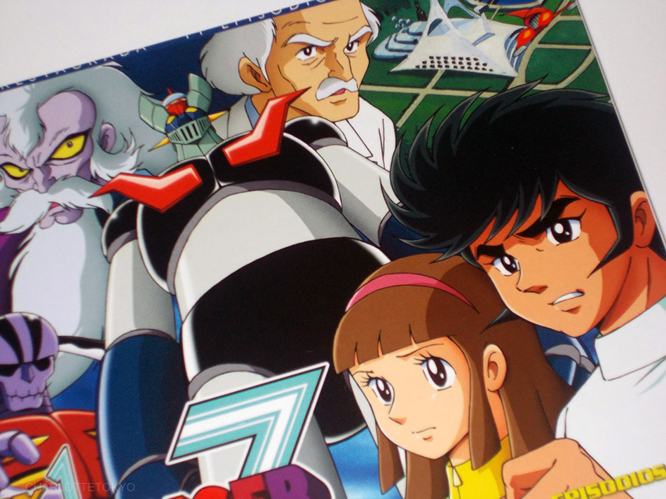 Fotografías del Box 1 de Mazinger Z en Blu-ray