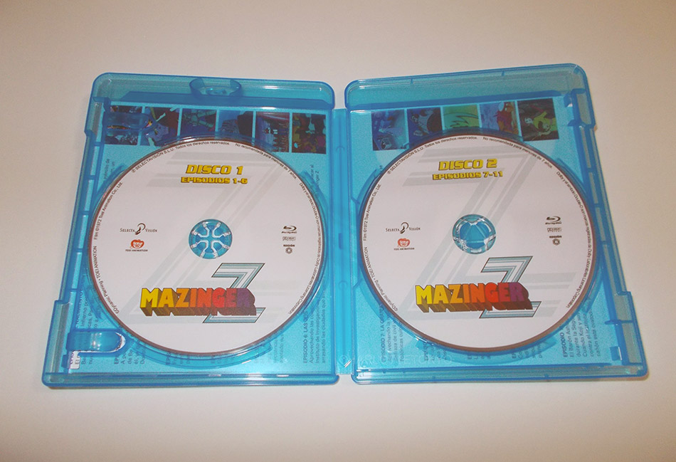Fotografías del Box 1 de Mazinger Z en Blu-ray 13