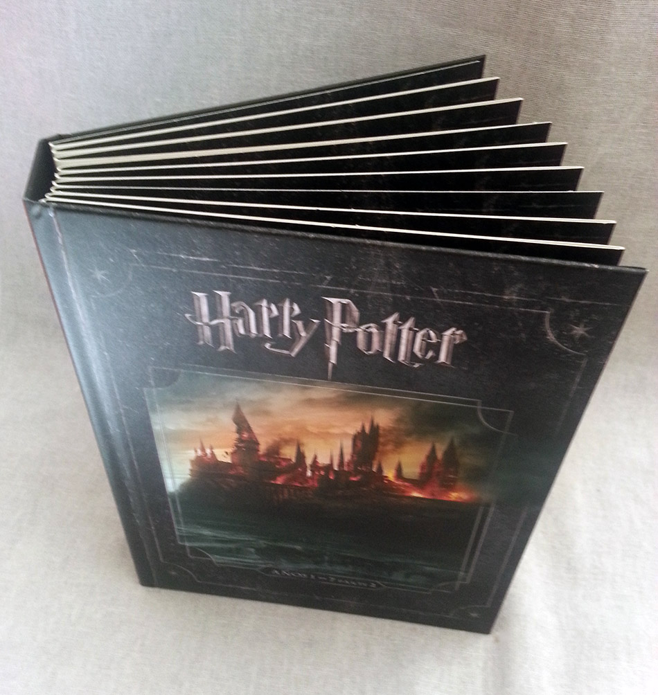 Fotografías de la Colección Harry Potter edición libro en Blu-ray