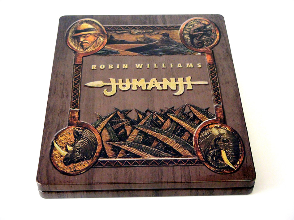 Fotografías del Steelbook de Jumanji en Blu-ray 11