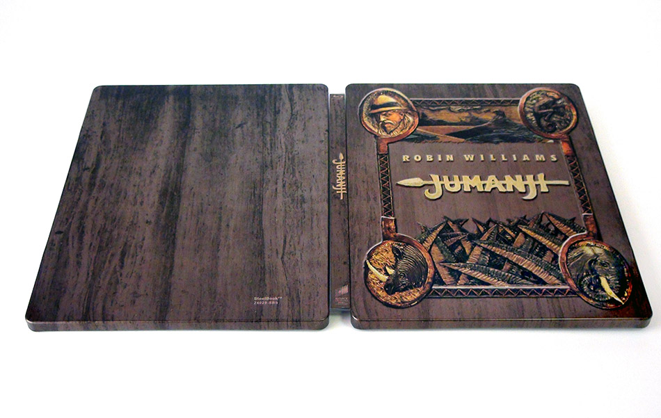Fotografías del Steelbook de Jumanji en Blu-ray 13