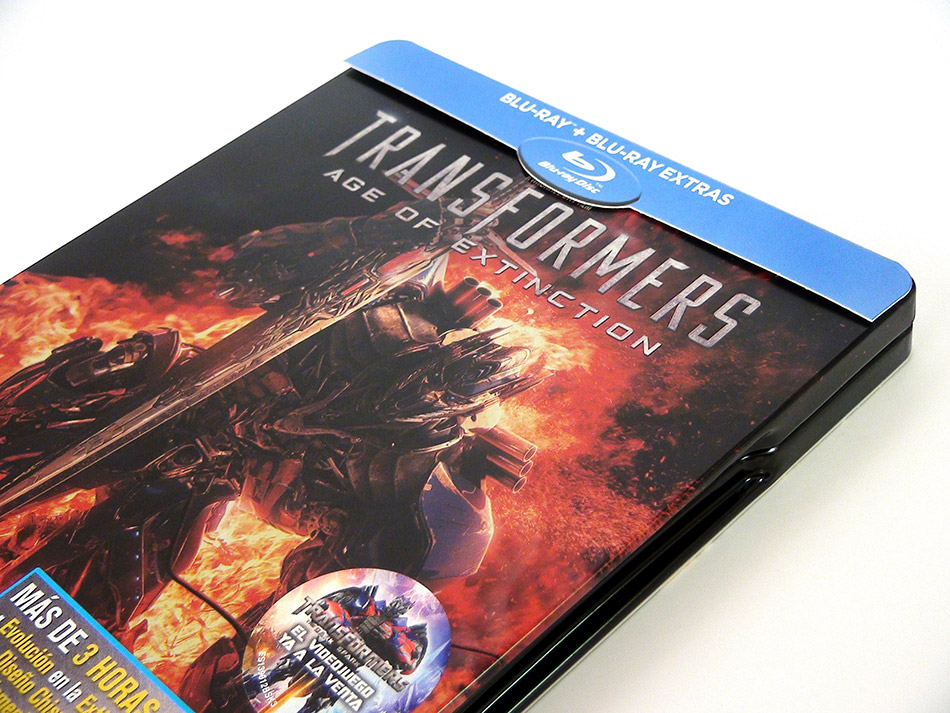 Fotografías del Steelbook de Transformers: La Era de la Extinción Blu-ray