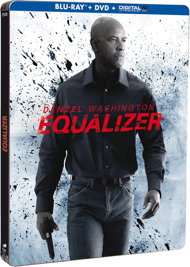 Blu-ray sencillo y Steelbook para The Equalizer: El Protector en Blu-ray