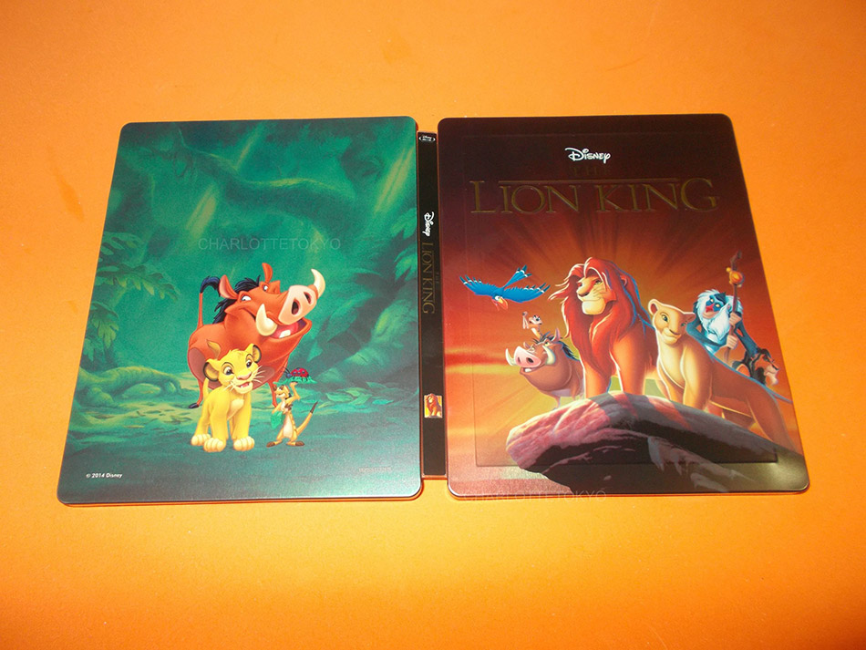 Fotografías del Steelbook de El Rey León en Blu-ray 3D y 2D (UK) 11