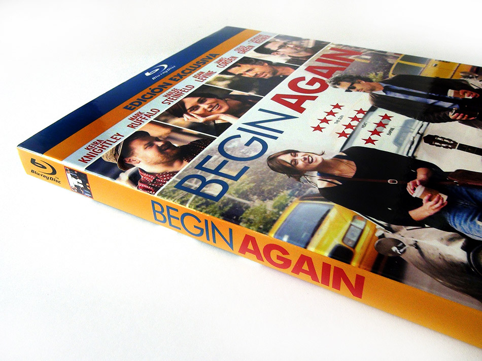 Fotografías de Begin Again con BSO en Blu-ray