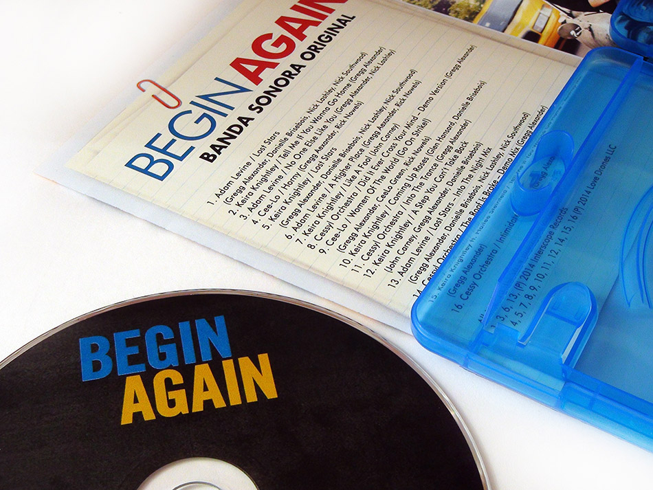 Fotografías de Begin Again con BSO en Blu-ray 13