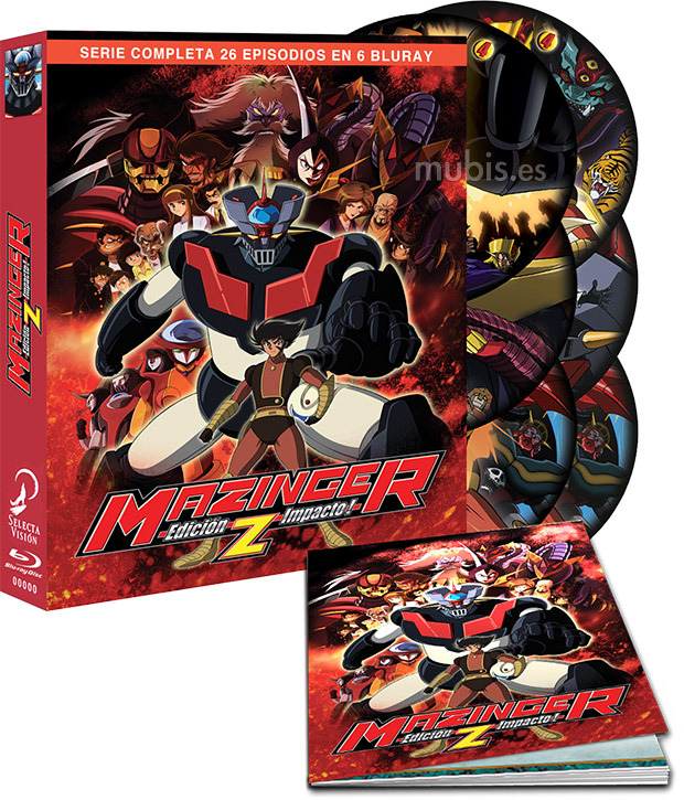 Detalles del Blu-ray de Mazinger Z - Edición Impacto (Serie Completa)