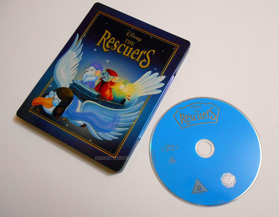 Fotografías del Steelbook de Los Rescatadores en Blu-ray (UK) 13