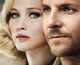 Serena con Jennifer Lawrence y Bradley Cooper en Blu-ray