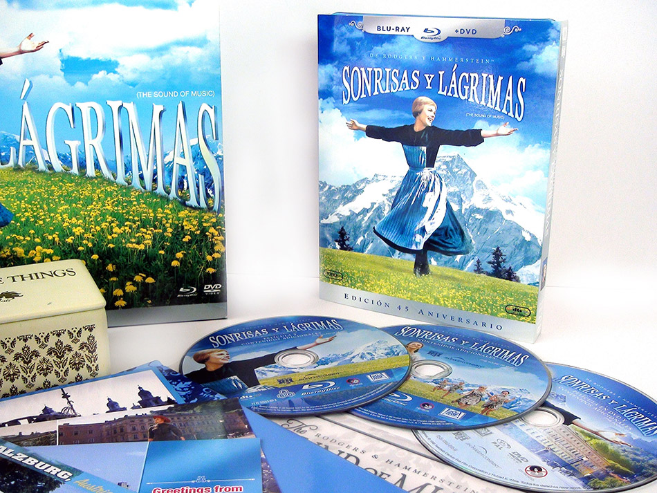 Fotografías de la edición 45º aniversario de Sonrisas y Lágrimas en Blu-ray 35