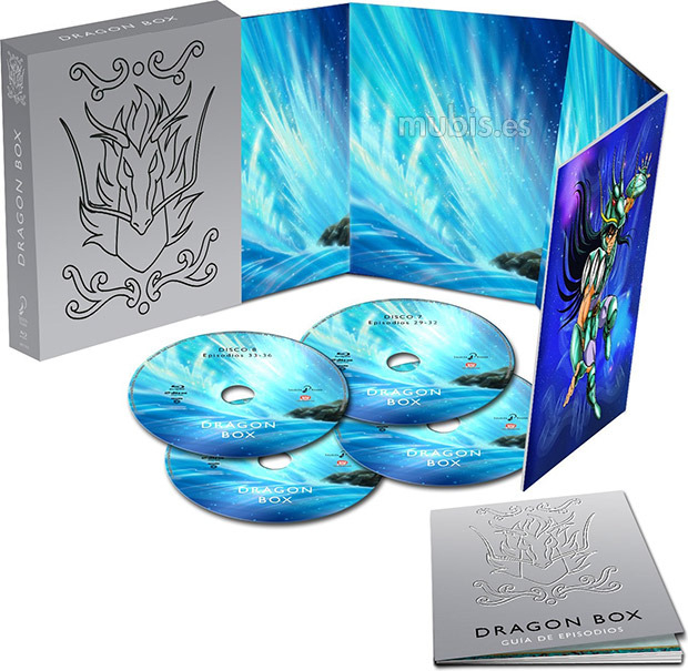 Detalles del Blu-ray de Los Caballeros del Zodiaco (Saint Seiya) - Dragon Box Coleccionista
