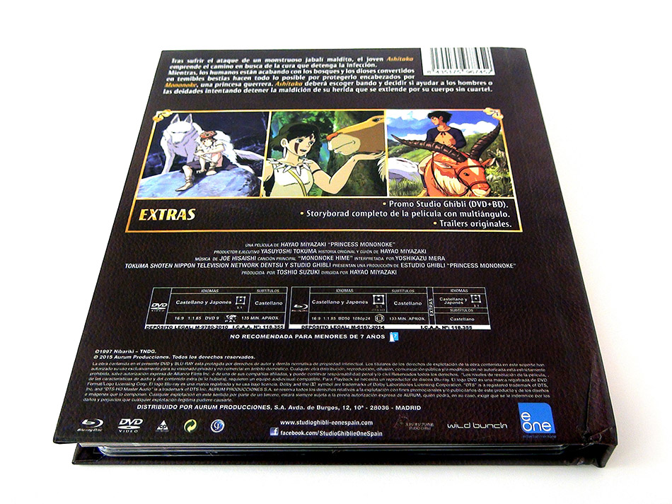 Fotografías de La Princesa Mononoke edición Deluxe Blu-ray 5