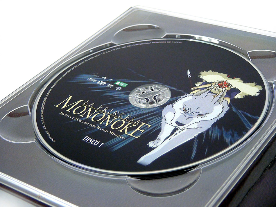 Fotografías de La Princesa Mononoke edición Deluxe Blu-ray 9